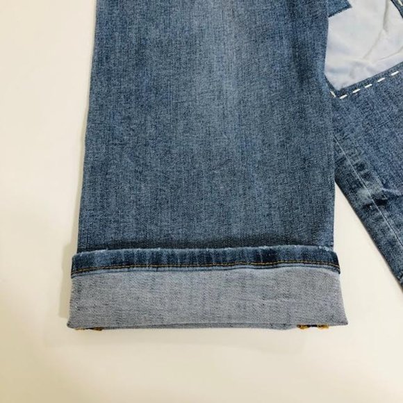 Anthropologie Blue Boyfriend Jeans - Picture 14 of 14